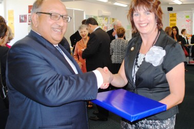 Governor-General's gift to St Oran's College.