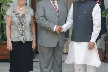 Meeting the Prime Minister.