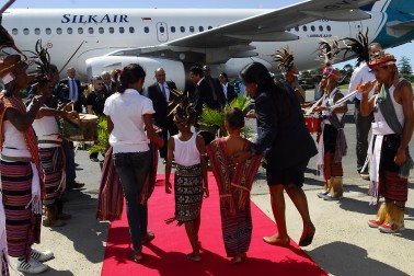 Arrival in Timor-Leste.