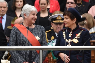 Dame Patsy Reddy and Chief Justice, Dame Sian Elias.