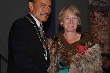 Ms Margaret Kawharu, MNZM, Waimauku.