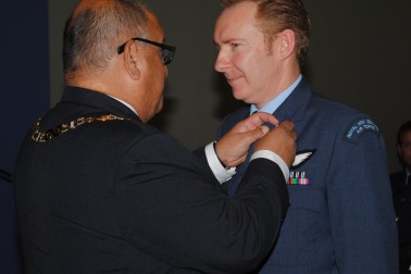 Wing Commander Brendon Pett, Royal New Zealand Air Force, of Whenuapai.