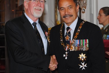 The Honourable Harry Duynhoven, QSO, New Plymouth.
