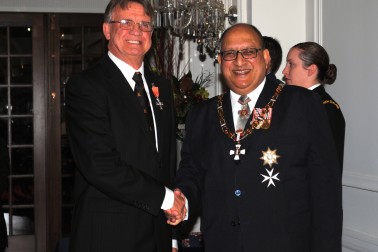 Barry Cleal, Auckland, MNZM.