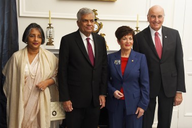 Visit by the Prime Minister of Sri Lanka.