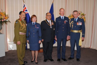 Service to the RNZAF recognised.