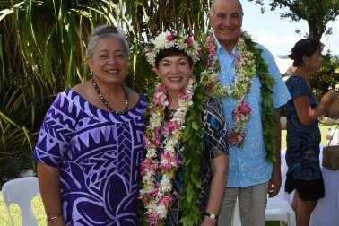 Mrs Niki Rattle, Speaker of the Cook Islands Parliament.