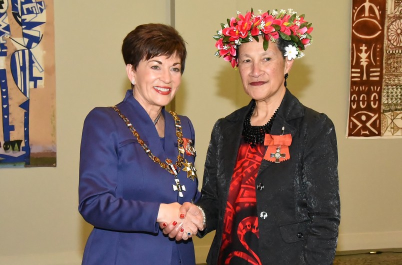 Image of Mrs Sally Ikinofo, of Auckland,MNZM, for services to education and Māori and Pacific communities