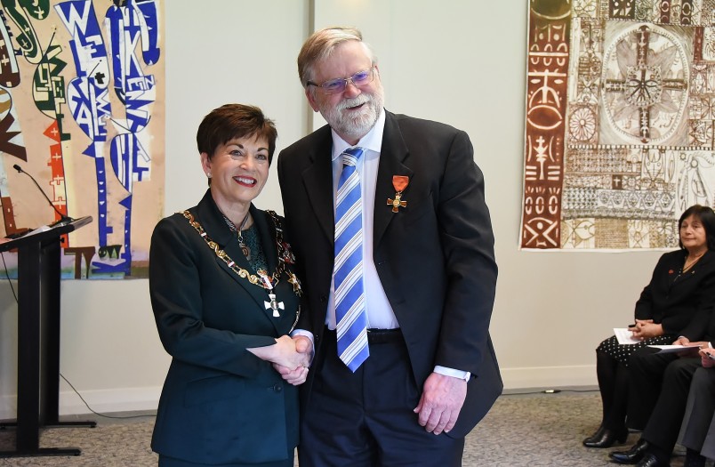 Image of Dr David Chamley, of Auckland,ONZM,for services to anaesthesia