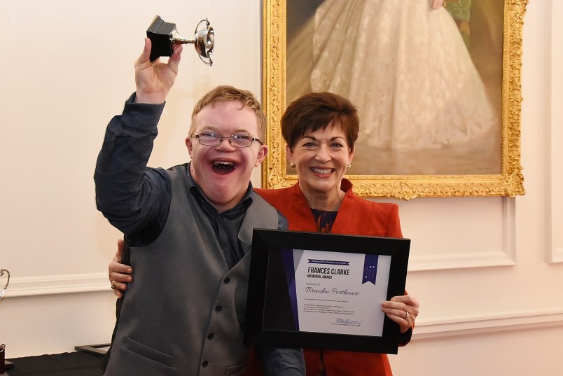 Image of Dame Patsy and Frances Clarke Award recipient Brendon Porthouse