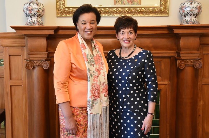 Image of Dame Patsy and Commonwealth Secretary-General, Baroness Scotland 