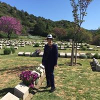 an image of Dame Patsy at Shrapnel Valley Cemetery