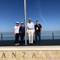 an image of Their Excellencies at Anzac Cove