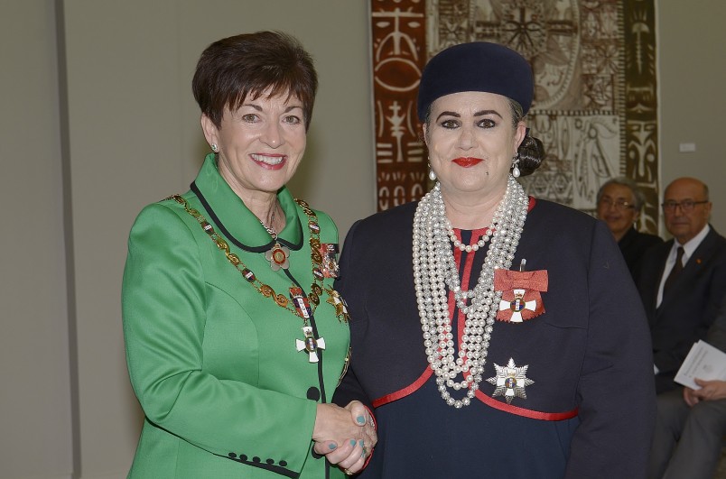 Image of Dame Denise L’Estrange-Corbet and Dame Patsy Reddy