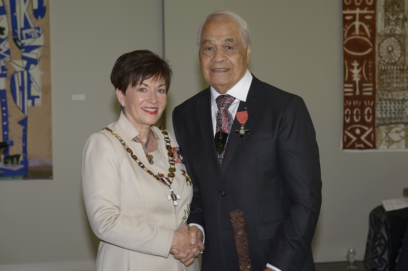 Image of Dr Haare Williams and Dame Patsy Reddy