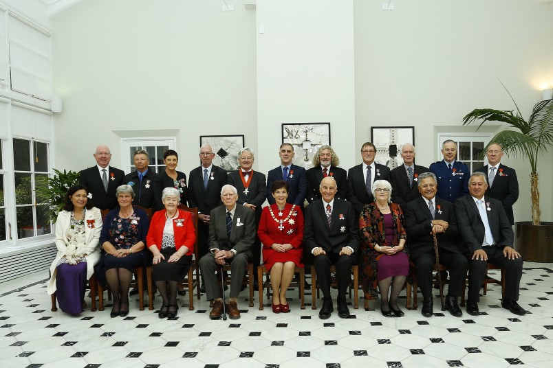 an image of Their Excellencies with the recipients