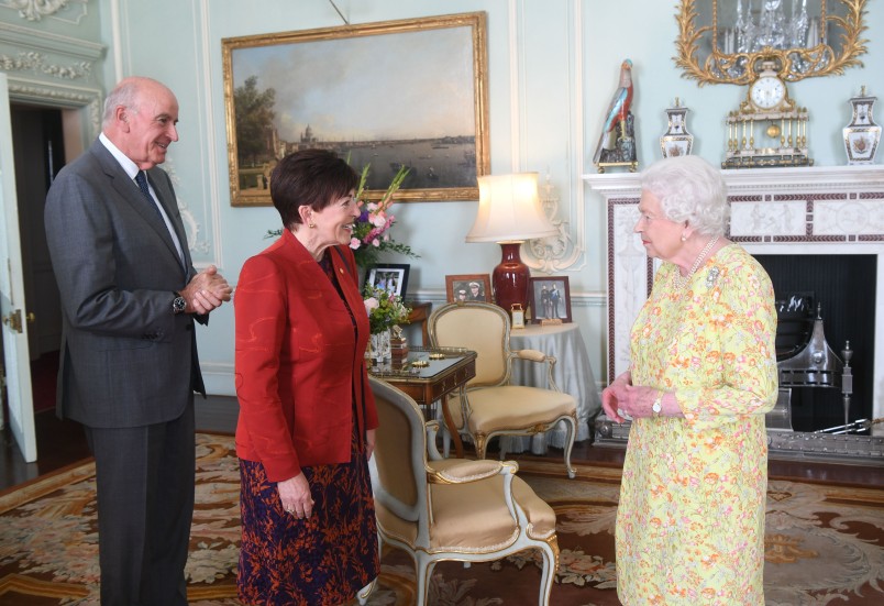 Image of Dame Patsy and HM The Queen
