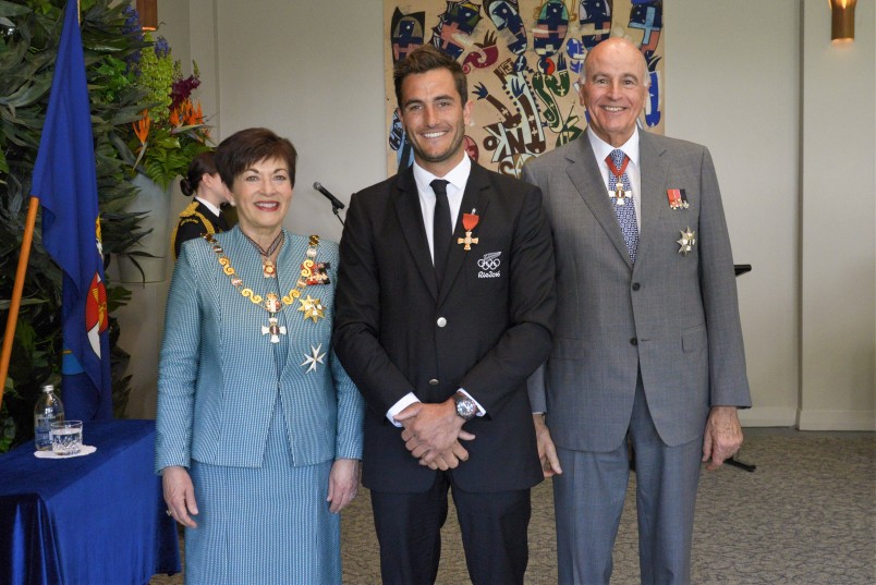 Image of Blair Tuke, of Auckland, MNZM, for services to sailing