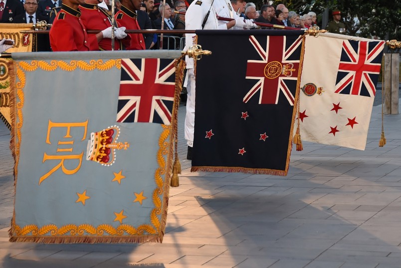 Image of NZDF regimental colours