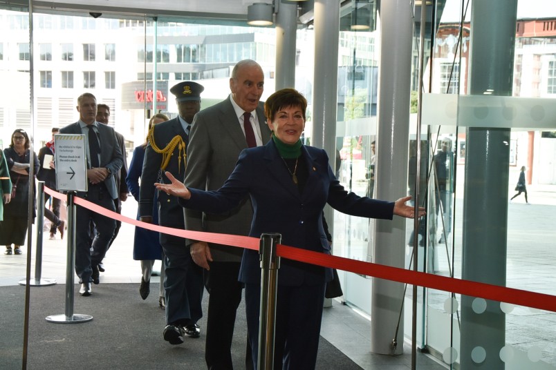 Dame Patsy at Te Papa