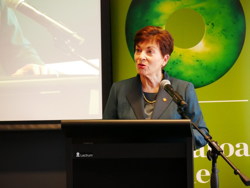 Image of Dame Patsy speaking