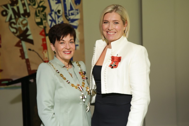 Ruth Money and Dame Patsy Reddy