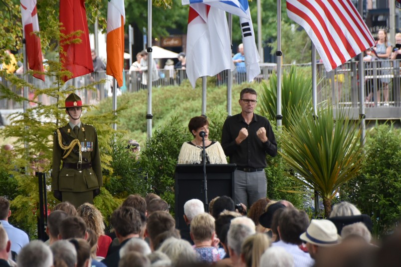 Dame Patsy Reddy speaks