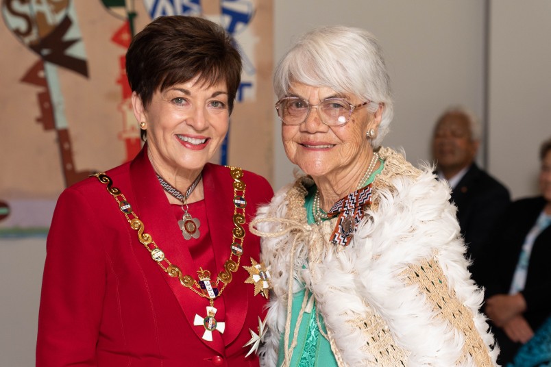IMage of Mrs Hoki Purcell, of Hamilton, QSM, for services to seniors and Māori