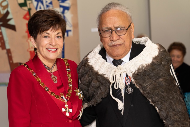 Image of Mr Owen Purcell, of Hamilton, QSM, for services to seniors and Māori