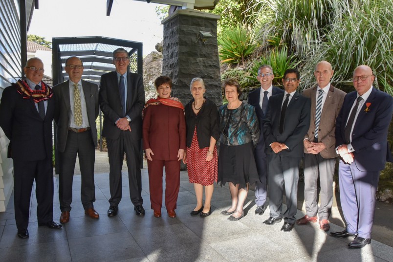 Dame Patsy Reddy with current Child Cancer Foundation Lifetime Member Award recipients