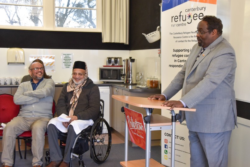 Ahmed Tani speaking