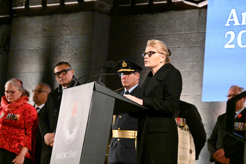 Dame Helen addresses the Service