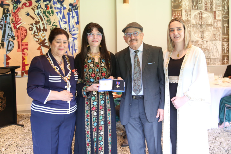 The late Mr Hussein Al-Umari, of Christchurch, New Zealand Bravery Star for an act of outstanding bravery in a situation of danger