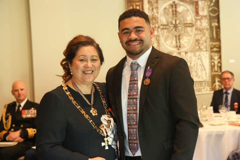 Mr Meli Balenivalu, of Dunedin, NZBM for an act of bravery.
