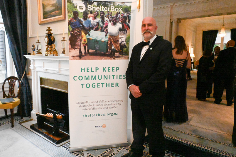 Brent Eddy, ShelterBox New Zealand Chair