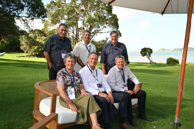 Guests at the Reception for the Iwi Chairs