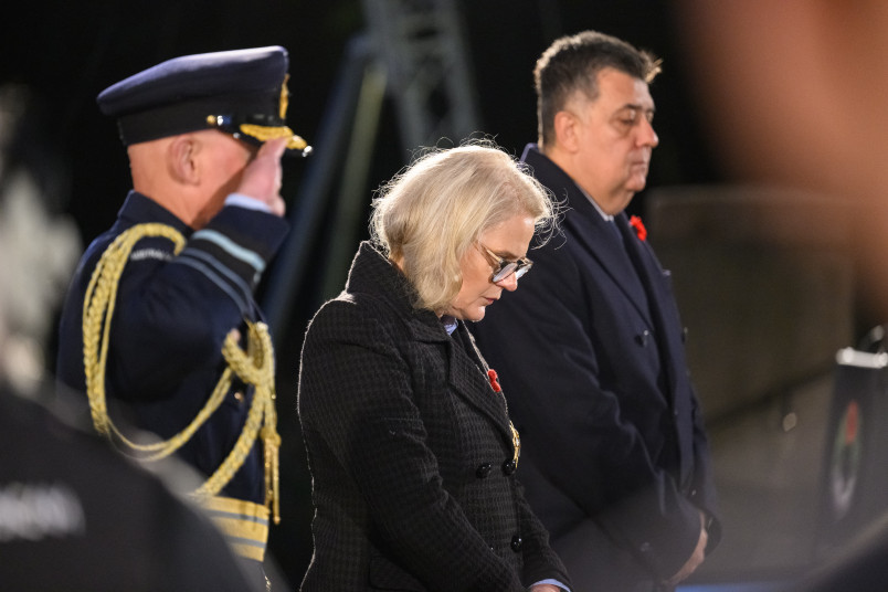 Dame Helen in a moment of reflection