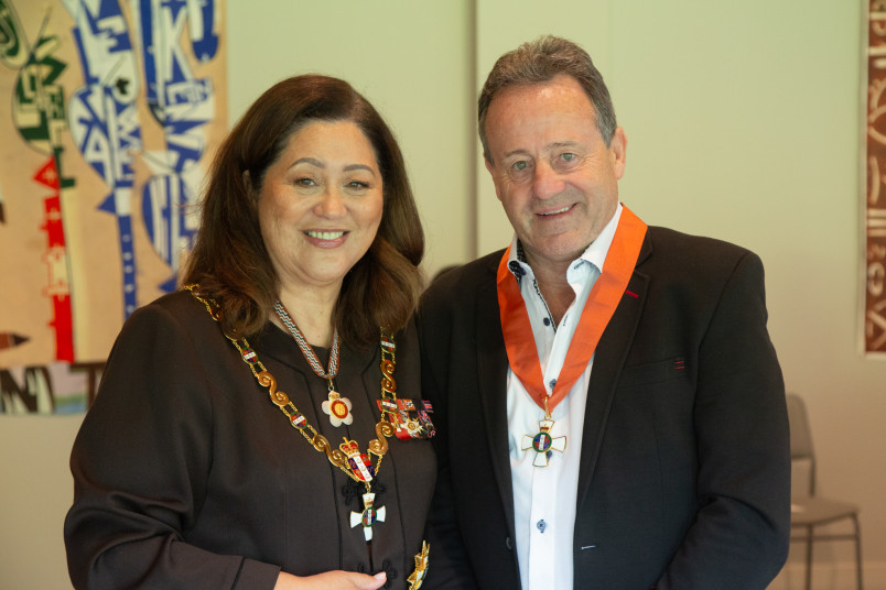 Mr Tony Quinn, of Cromwell, CNZM for services to motorsport and the community