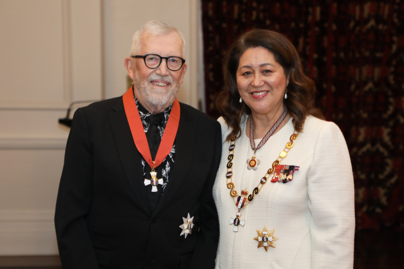 Sir Chris Parkin, of Wellington, KNZM for services to philanthropy and the arts