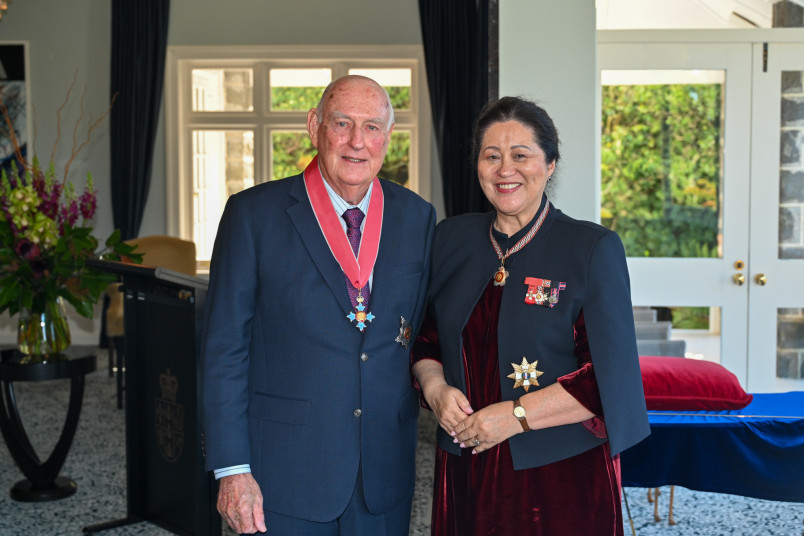 Sir Trevor Clarke, KNZM for services to business and tourism