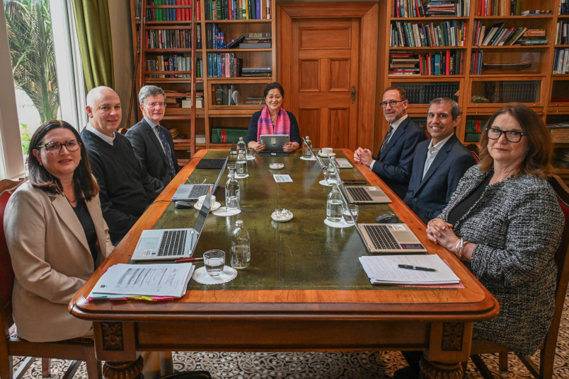 Dame Cindy and the TG Macarthy Trust Board