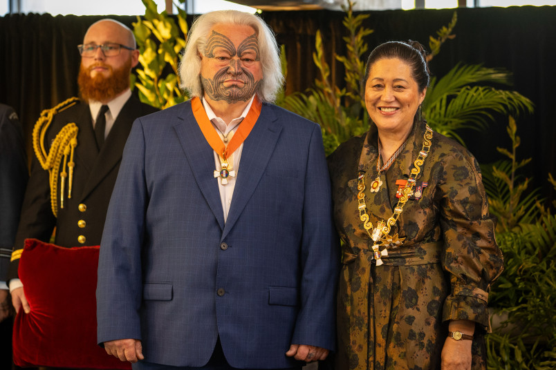 Mr Riki Manuel, of Christchurch, CNZM for services to Māori art