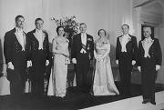 Sir Bernard and Lady Freyberg at Government House Sir Bernard and Lady Freyberg at Government House