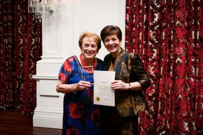An image of Dame Patsy and Mrs Inge Woolf