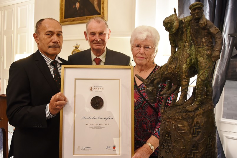 Anzac of the Year 2016.