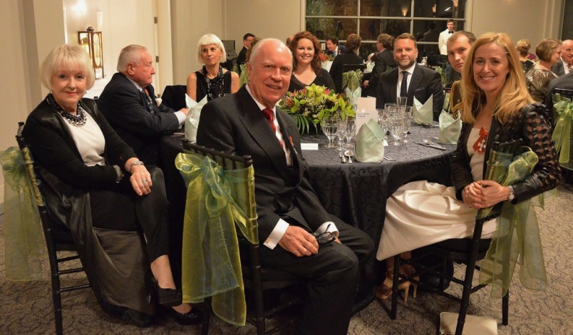 Guests at the Investiture Dinner.