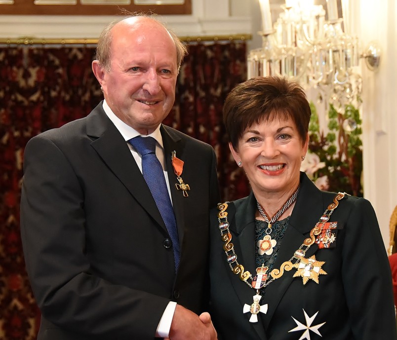 Mr Stewart Barnett, of Christchurch, ONZM for services to agriculture and business.