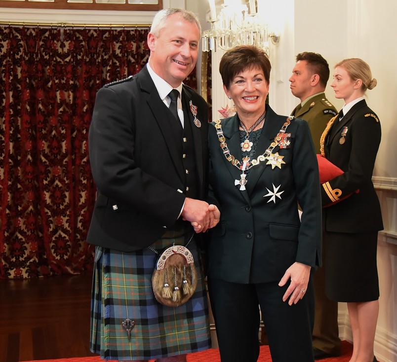 Mr Murray Mansfield, of Palmerston North, QSM for services to pipe bands.