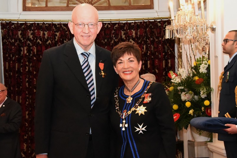 An image of Mr Alexander (Keith) Mair, ONZM of Taupo, for services to basketball