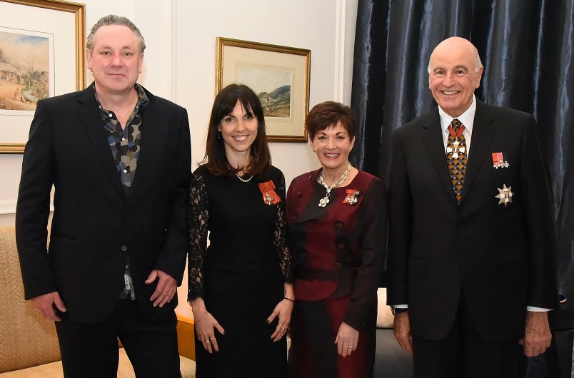 Image of Emily Perkins, MNZM and Karl Maughan 